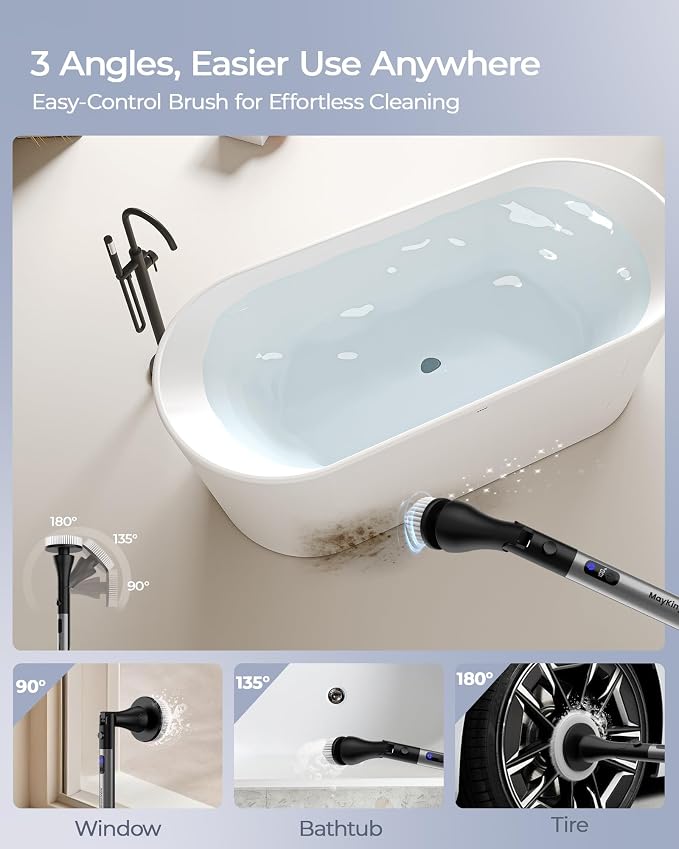 MayKing Electric Spin Scrubber - Image 4