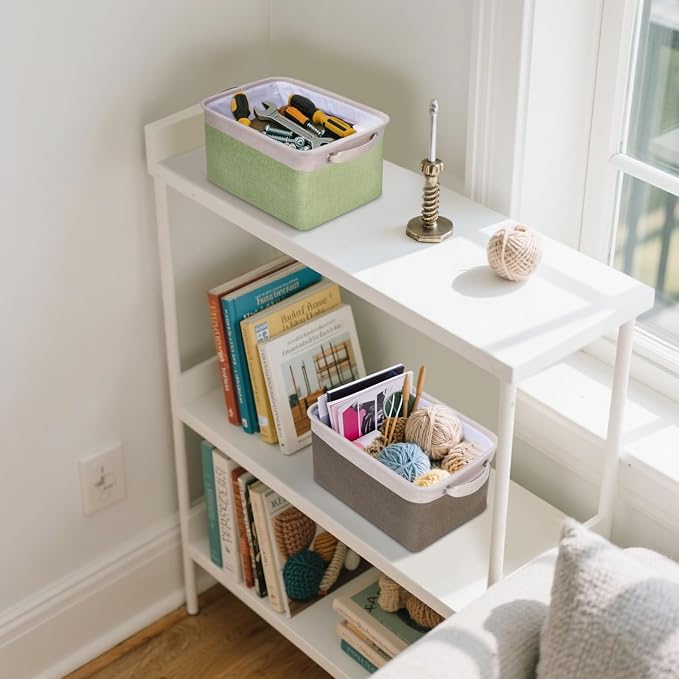BALEINE 3 Pack Fabric Storage Bins - Image 9