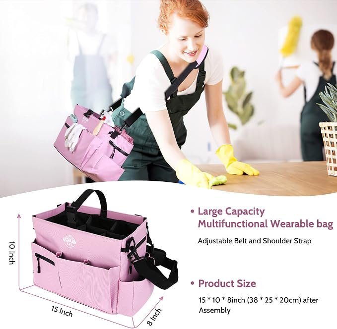 Large Wearable Cleaning Caddy Bags - Image 2