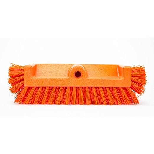 SPARTA Multi-Level Tile Scrub Brush 12" Wide Brush Head, Heavy-Duty Tile - Image 4
