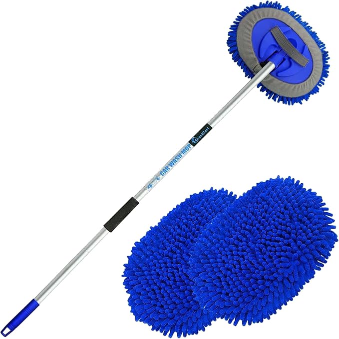 62" Car Wash Brush Mop Kit by GreatCool
