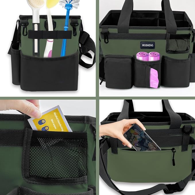 Wearable Cleaning Caddy Bag, Cleaning Supply Tote - Image 6
