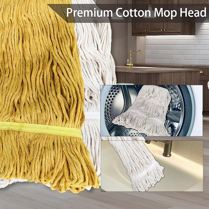 Heavy Duty Commercial Wet String Mop - Image 5