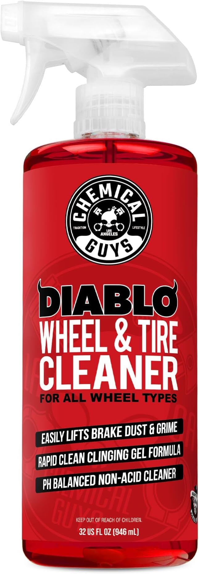 Chemical Guys Sprayable Diablo Wheel Cleaner, Motorcycles, RVs & More, 32 fl oz by ChemicalGuys