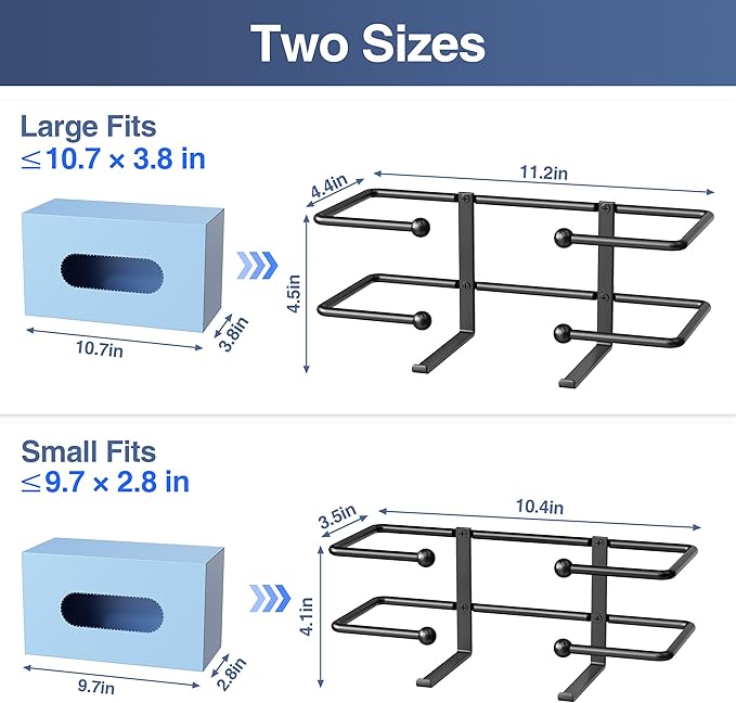 Glove Box Dispenser Wall Mount: Black Holder Organizer - Image 2