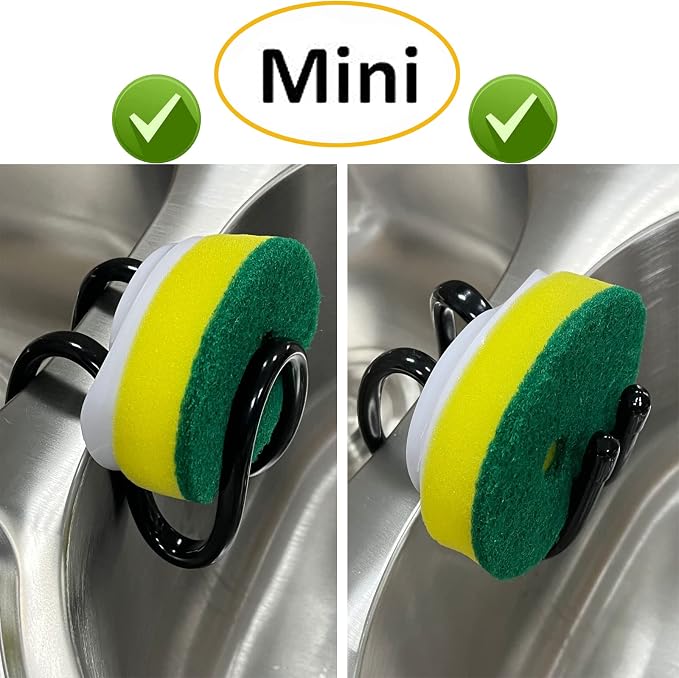 Dish Wand Holder Adjustable Kitchen Dishwand Sink Caddy, Sponge Holder - Image 6