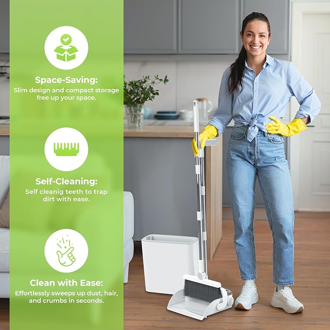 DustDockPro: Broom and Dustpan Set - Image 4