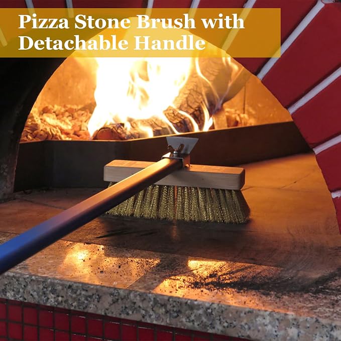 1 Pcs Adjustable 47" Pizza Oven Brush - Image 5