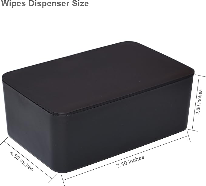 Diaper Wipes Dispenser, Tissue Storage Box Case, Wet Wipe Dispenser Holder - Image 2