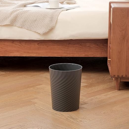 UUJOLY Plastic Small Trash Can Wastebasket, Garbage Container Basket - Image 2