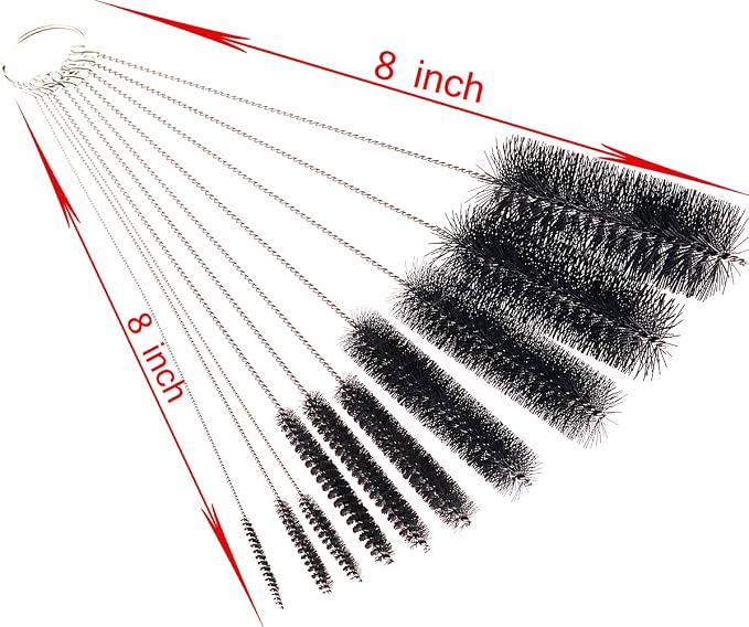 Mini Skater 10pcs Nylon Cleaning Brushes Set - Image 2