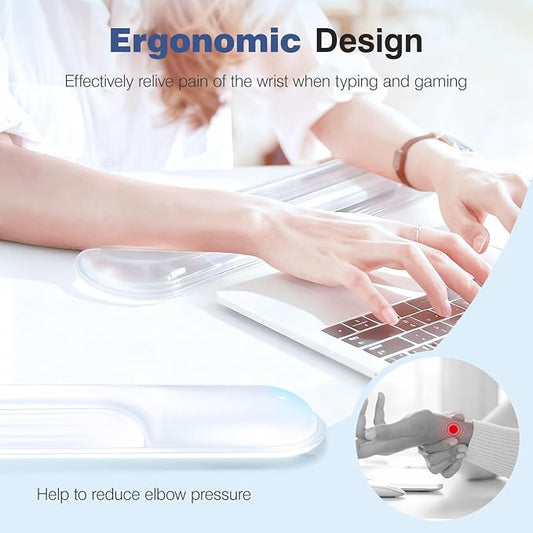 Ospelelf Ergonomic Gel Wrist Rest Set - Image 2