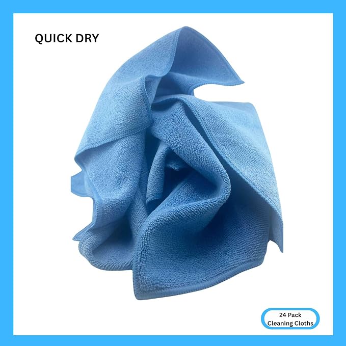Microfiber Cleaning Cloth for Kitchen & households, Towels for Cars. - Image 5