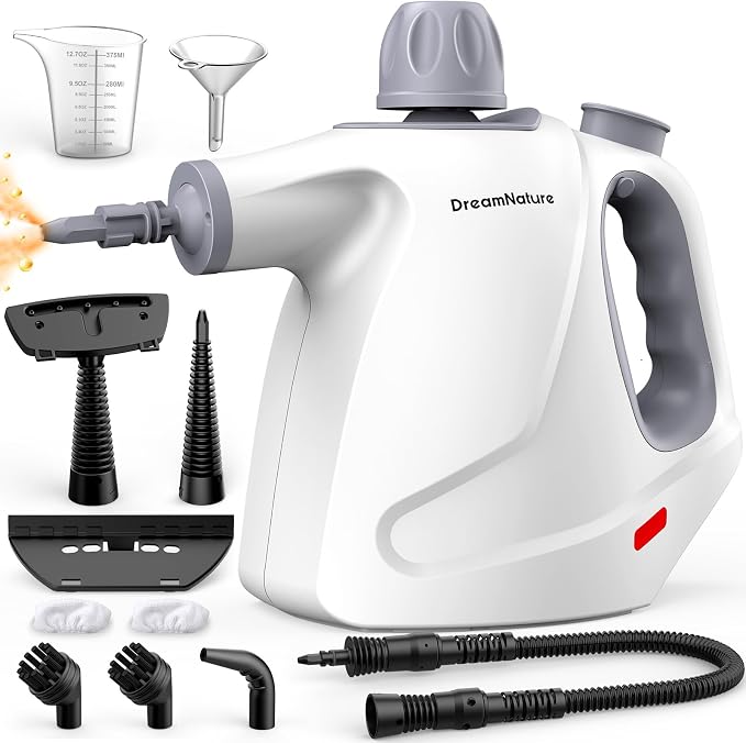 Multi-Surface Handheld Pressurized Steam Cleaner by DreamNature