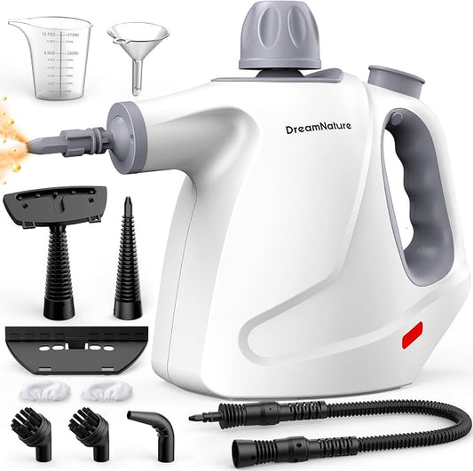 Multi-Surface Handheld Pressurized Steam Cleaner by DreamNature