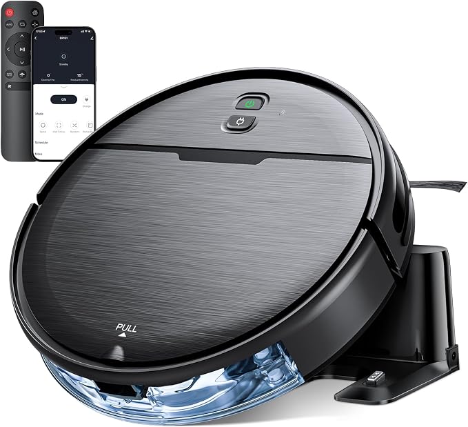 Robot Vacuum and Mop Combo, 2 in 1 Robotic Vacuums Cleaner by iMartine
