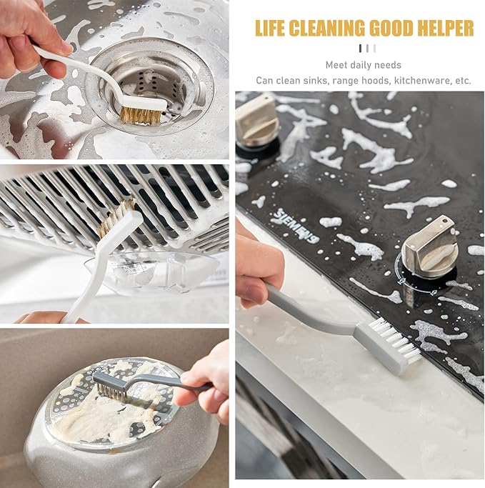 ORIJOYNA Set of 3 Kitchen Cleaning Scrubbers - Image 7