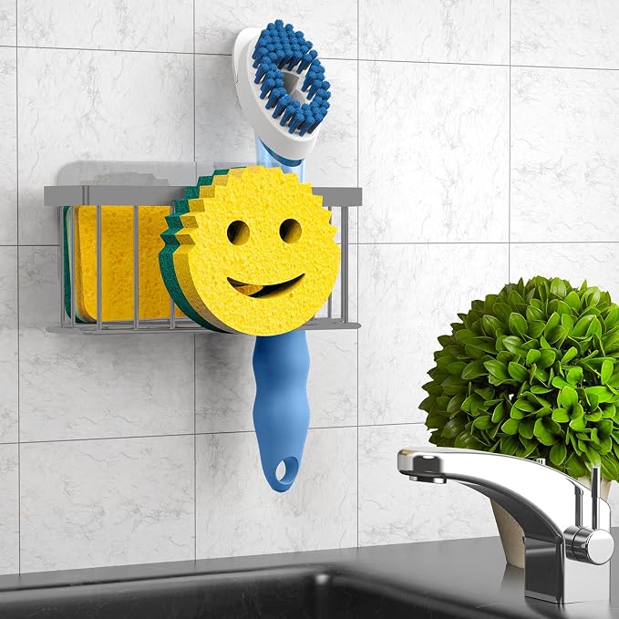 Sponge Holder Smiley Face, Sink Caddy - Image 6