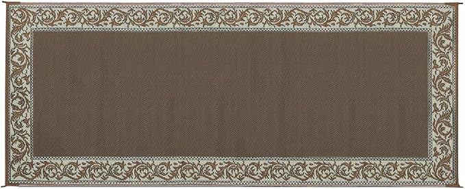 Stylish Camping RC7 Brown/Beige 8' x 20' Classical Mat, 1 Pack - Image 3