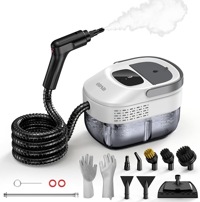 ODSD Steam Cleaner for Home & Car, 3-Level Adjustable Steamer for Cleaning by ODSD