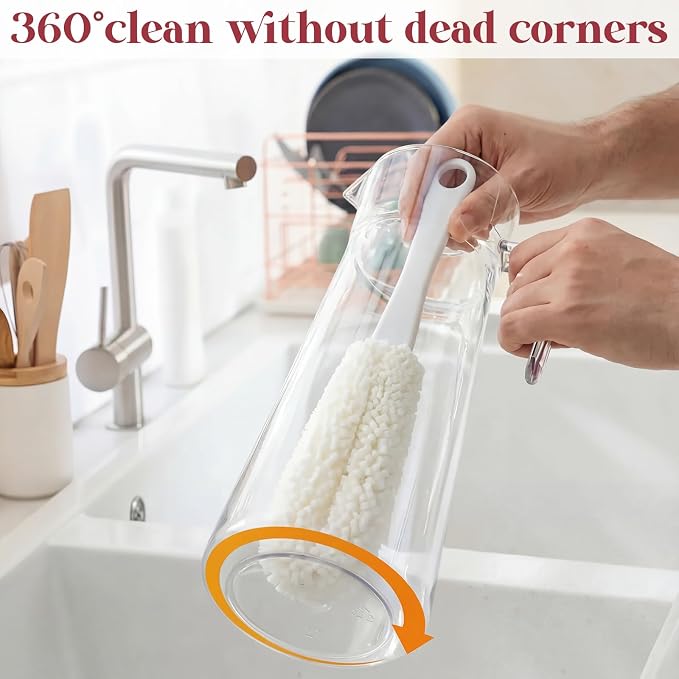 3 Pcs Wine Glass Cleaner Set Large Microfiber Polishing Cloths Wine Glass - Image 3