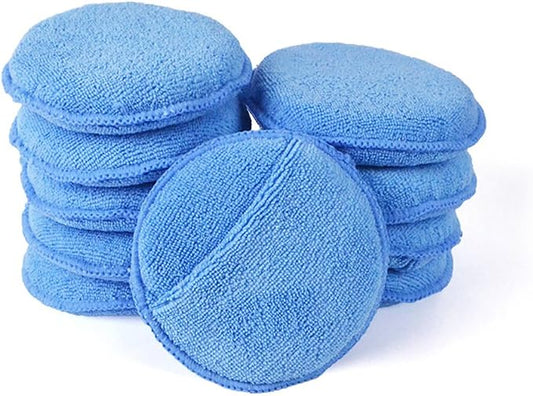 Microfiber Wax Applicator, AutoCare Ultra-Soft Microfiber Wax Applicator Pads by AUTOCARE