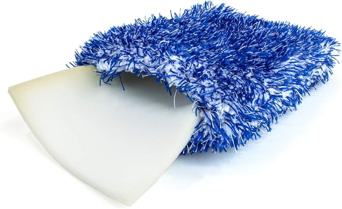 Plush Car Wash Pad Blue - Image 2