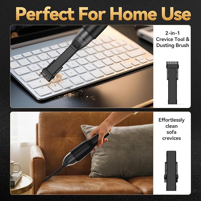 Handleld Vacuum Cordless -Car Vacuum Portable Rechargeble -Hand Held Small - Image 4