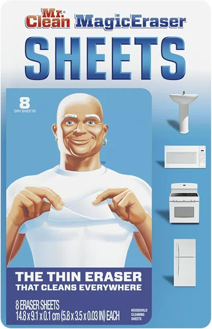 Mr. Clean 24376040 Mr Clean Magic Eraser Sheets Original 1-Pack by MrClean