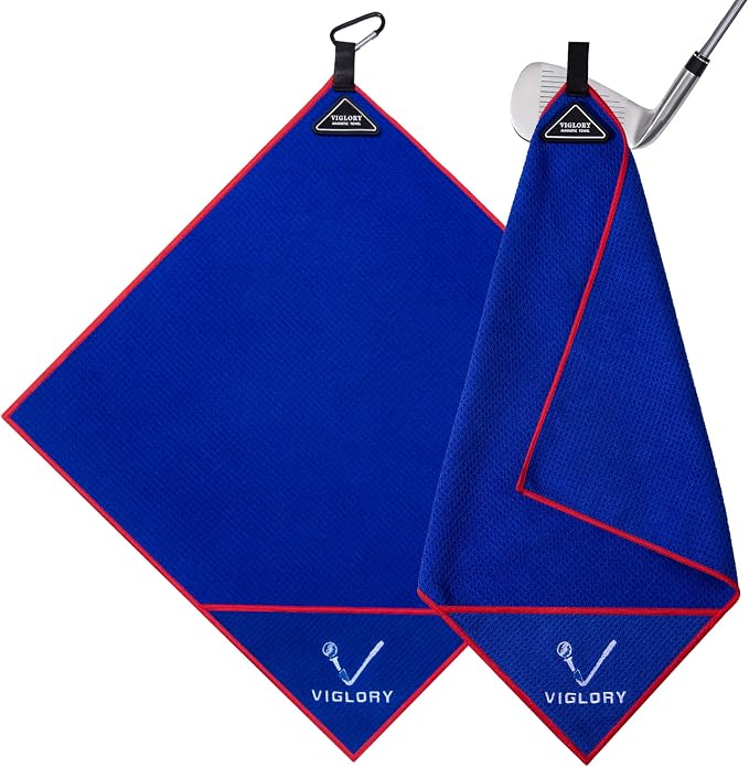 Magnetic Golf Towel for Bag 18" x 18" by VIGLORY
