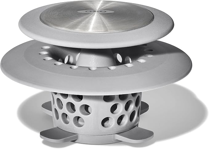 OXO Good Grips Stainless Steel Hair Catch Drain Protector by OXO