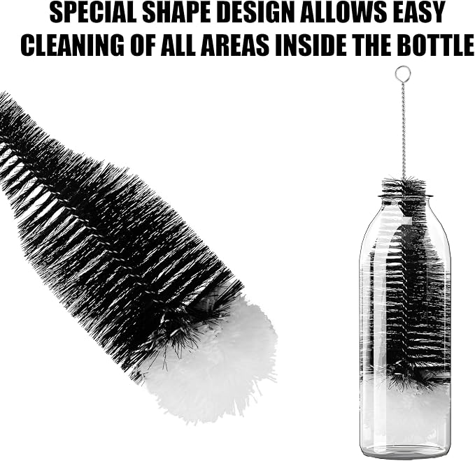 Bottle Brush for Sodastream Bottle, Soda Bottle Cleaning Brush - Image 4