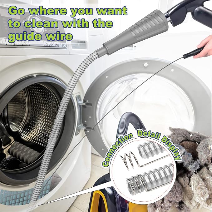 Sealegend 2PCS Dryer Vent Cleaner Kit - Image 8