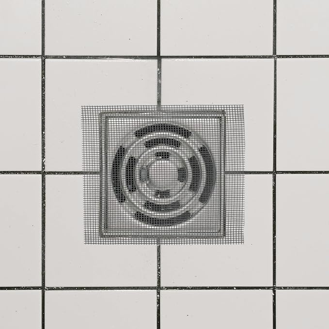 4 Inch x 33 FT Disposable Shower Drain Screen Self-Adhesive Stickers, - Image 7