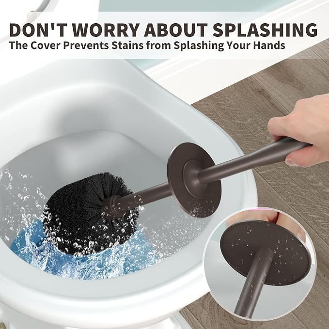 UPTRONIC Toilet Brush, Toilet Bowl Brush - Image 3