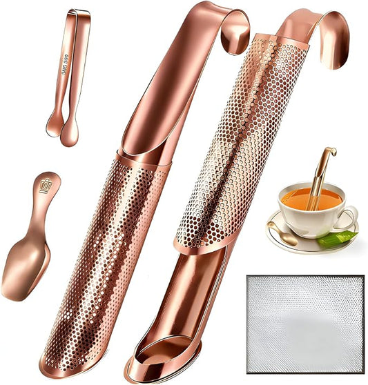 2 Pcs Tea Infuser with Hook Handle, Tea Diffusers by ACUDUDOMA