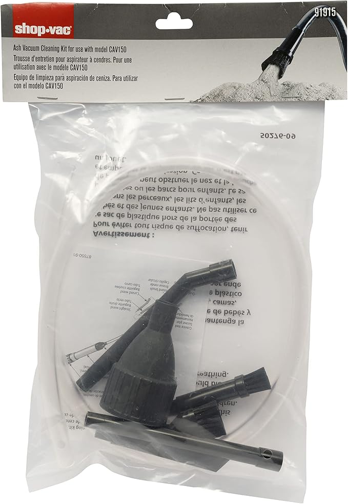 Shop-Vac 9191500 Pellet Stove Cleaning Kit, Complete Set - Image 10