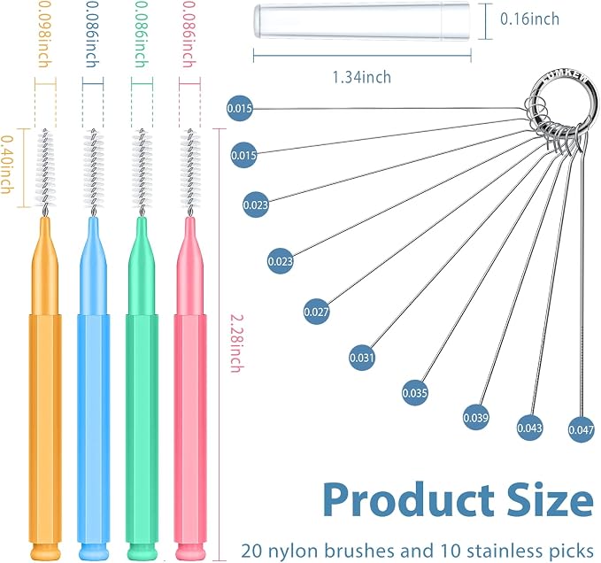 Multiszie Shower Head Cleaner Tool, Shower Head Cleaning Brush - Image 2