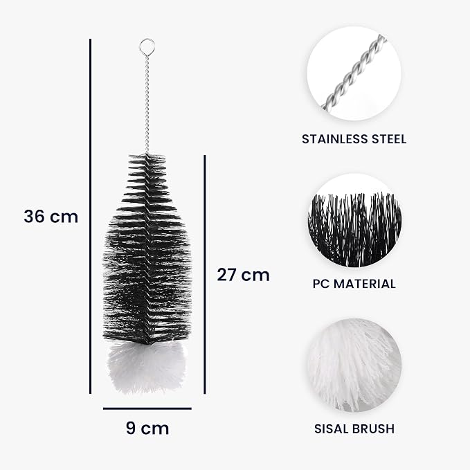 kwmobile Bottle Brush Compatible - Image 3
