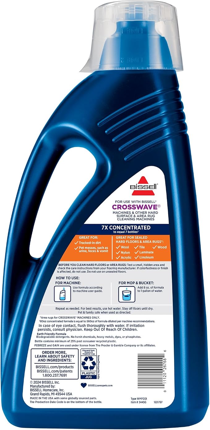 Bissell® Multi-Surface with Febreze + Gain, 80 oz, Safe of Sealed Hard Floors - Image 2