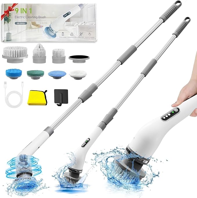 Electric Spin Scrubber, Electric Cleaning Brush by Unknown