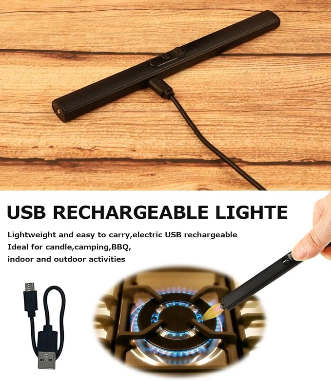 5 IN 1 Candle Wick Trimmer, Electric Candle Lighter Rechargeable, Candle Snuffer - Image 7