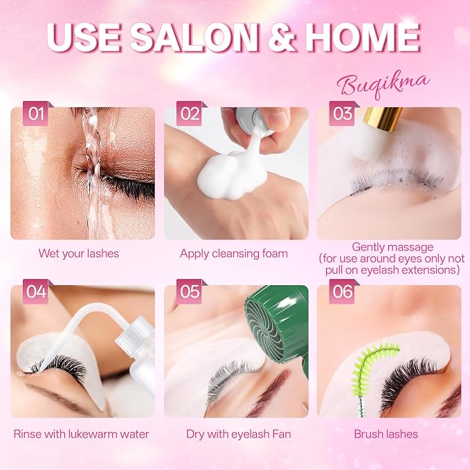 Buqikma Lash Shampoo Kit - Image 6