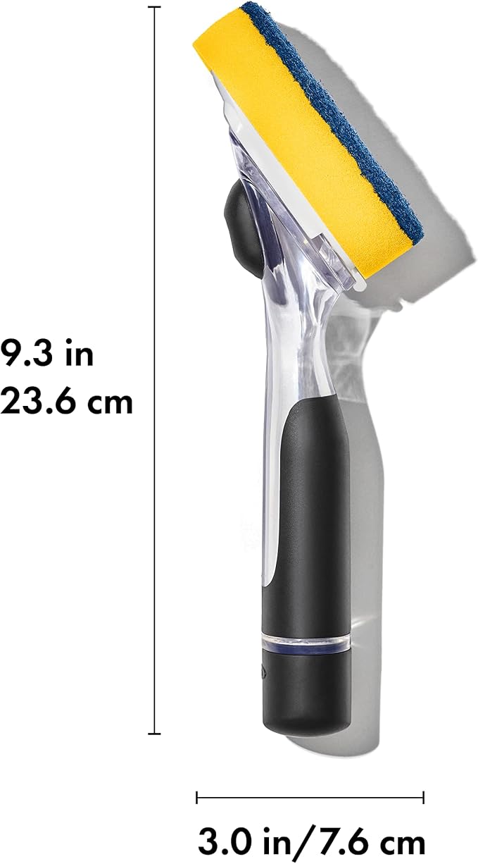 OXO New Good Grips Soap Dispensing Dish Scrub​ - Image 2