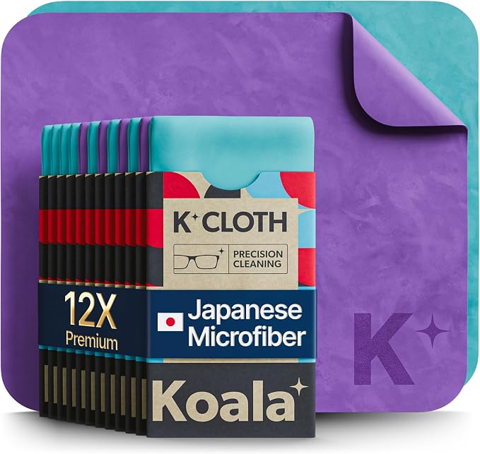 Koala Lens Cleaning Cloth | Japanese Microfiber | Glasses Cleaning Cloths | by KoalaLifestyle