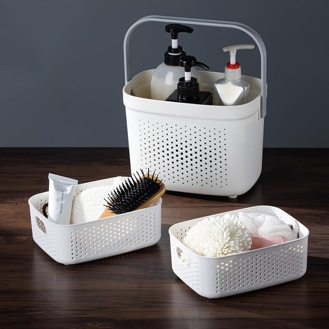 LivLab Mker Portable Shower Caddy, Cleaning Supply Organizer by LivLabMker