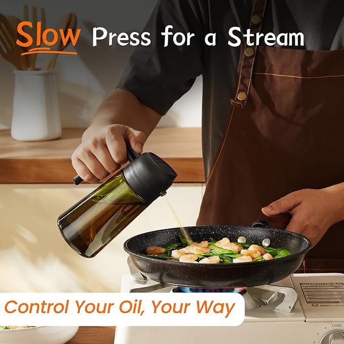 TrendPlain - Original 16oz/470ml Olive Oil Dispenser Bottle - Image 4