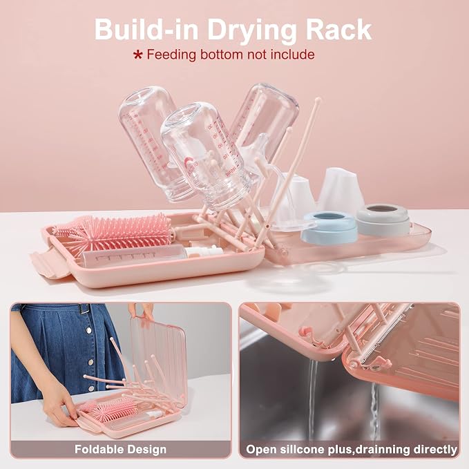 6 in 1 Baby Bottle Cleaner Set - Image 4