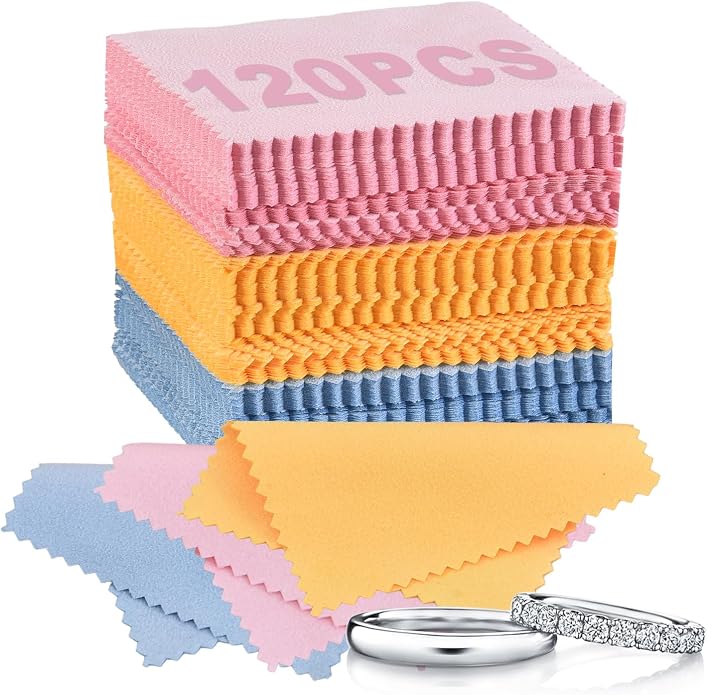 120 PCS Jewelry Cleaning Cloth by Unknown