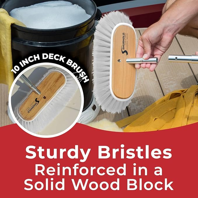SHURHOLD Classic 10" Deck Brush - Image 6